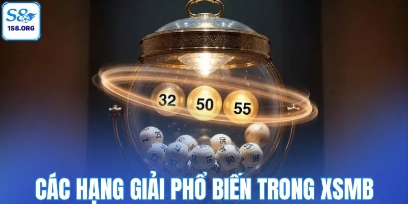 Các hạng giải phổ biến trong xổ số miền Bắc