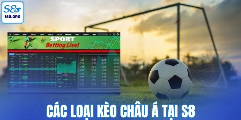 Các loại kèo châu Á tại S8