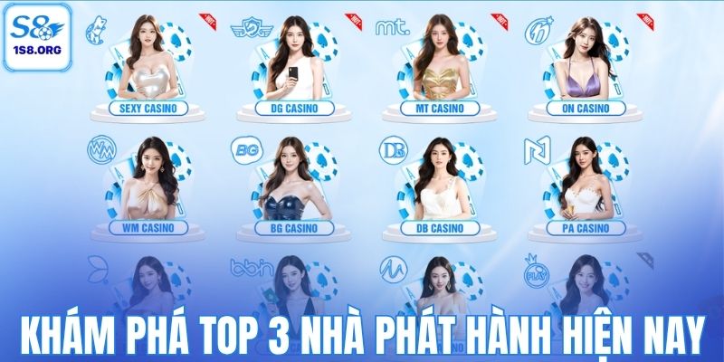 Khám phá top 3 nhà phát hành hiện nay