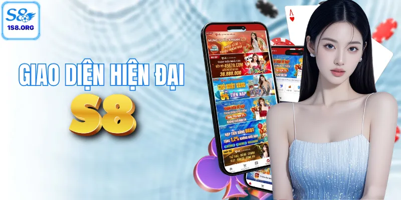 S8 nâng cấp giao diện 4k và trải nghiệm mới
