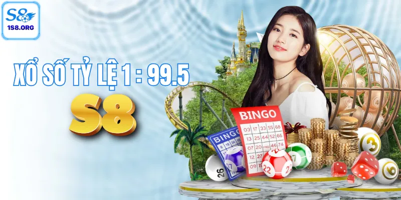 Sảnh xổ số với tỷ lệ 1 ăn 99.5 cực hot