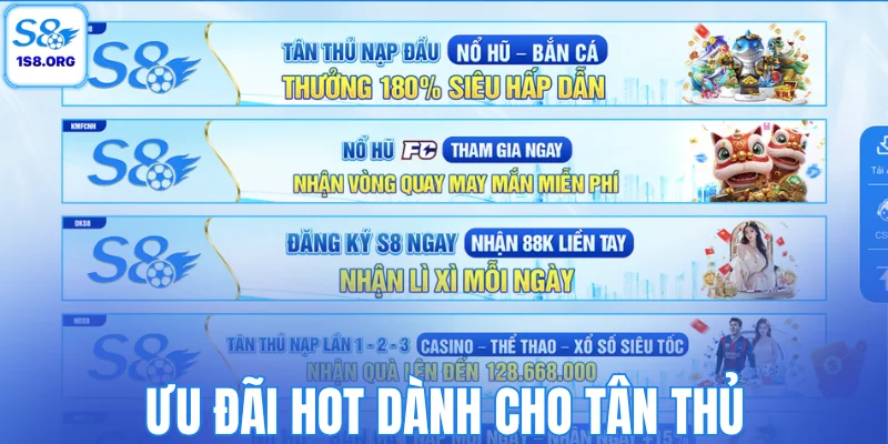 Ưu đãi hot dành cho tân thủ